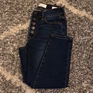 High rise jeans